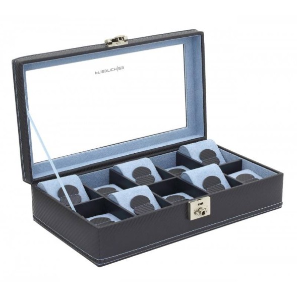 Шкатулка для 10 часов Carbon 32048-5