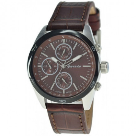 Наручные часы Guardo S00540A.1 коричневый