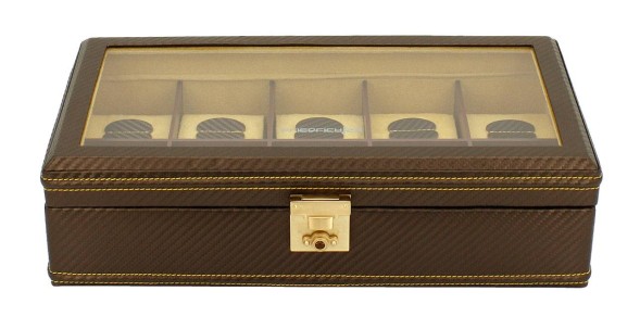 Шкатулка для 10 часов Carbon 32048-8