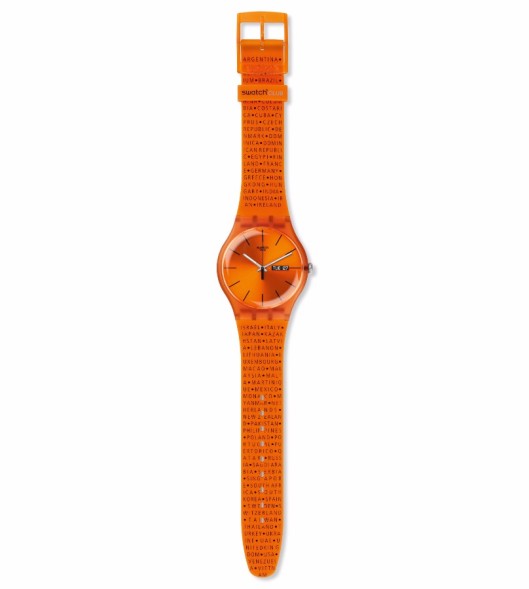 Часы Swatch PUMPKIN REBEL / 30 YEARS KIT CLUB SUOO700I