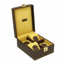 Шкатулка для 4 часов Carbon 32049-8