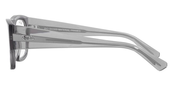 Ray Ban 0RX7218 TRANSPARENT GREY