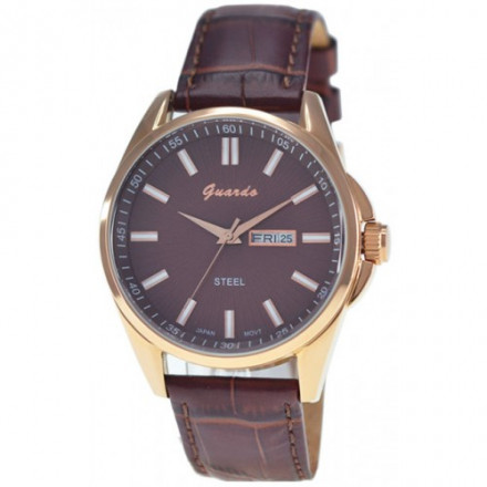 Наручные часы Guardo S09438A.8 коричневый