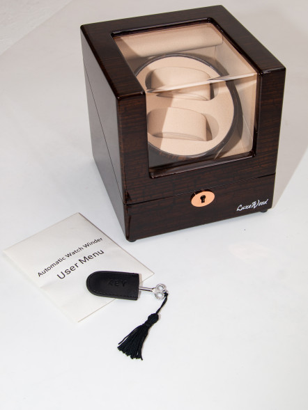 Шкатулка для 2 часов с автоподзаводом Luxewood LW1051-GC1-5