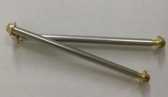 Часы Шпилька для крепления ремешка золотистая