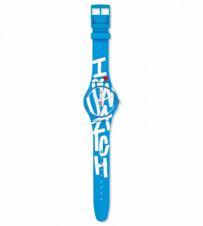 Наручные часы Swatch WHITE IN BLUE SUOS103