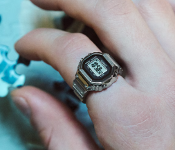 Часы-кольцо Casio CRW-001-1E