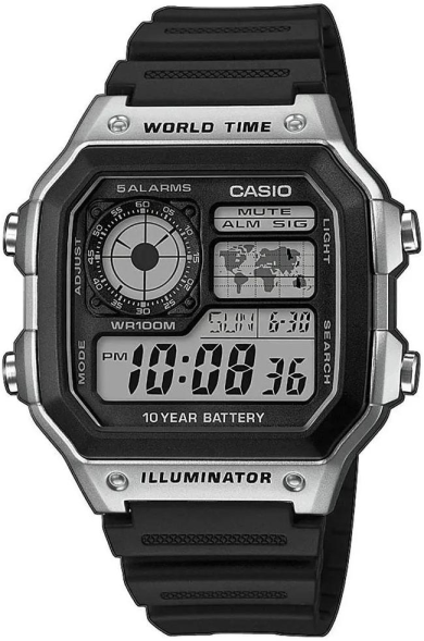 Часы Casio AE-1200WH-1C