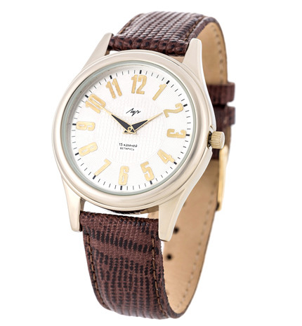 Часы Луч Механика мужские круглые 378777399