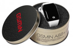 Часы GSMIN A88+ (2019) с измерением давления и пульса (Белый)