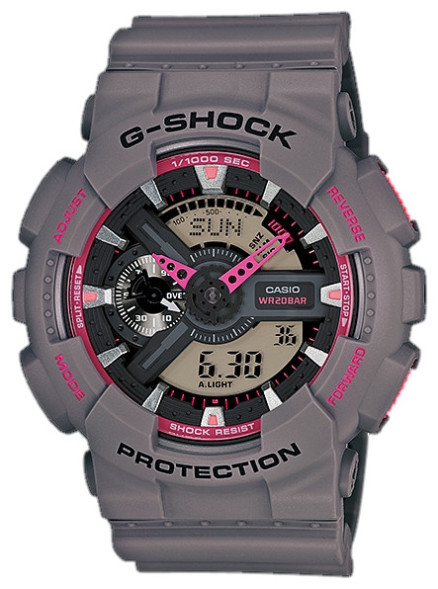 Часы Ремешок Casio GA-110TS-8A4