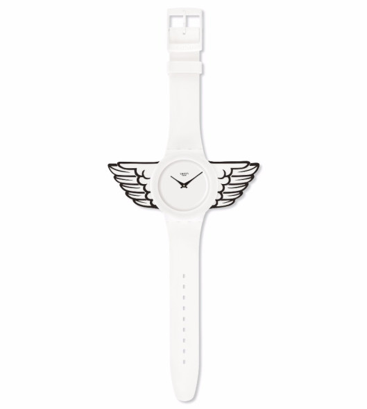 Часы Swatch WINGED SWATCH SUOZ103
