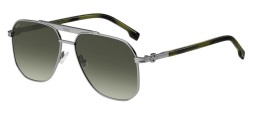 HUGO BOSS 1743/S XYG Ruthenium Green Horn 