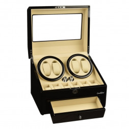 Шкатулка для часов с автоподзаводом LuxeWood LW066-1W-5