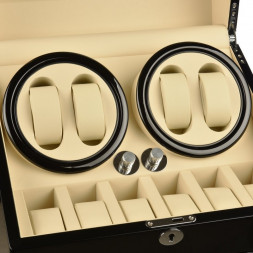 Шкатулка для часов с автоподзаводом LuxeWood LW066-1W-5