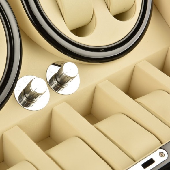 Шкатулка для часов с автоподзаводом LuxeWood LW066-1W-5