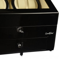 Шкатулка для часов с автоподзаводом LuxeWood LW066-1W-5