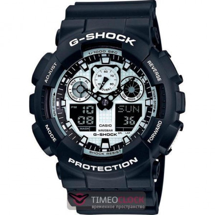 Наручные часы Casio G-shock GA-100BW-1A