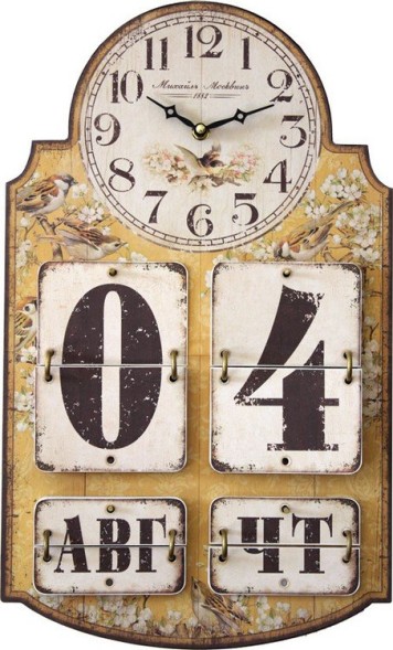 Часы Михаил Москвин Календарь3