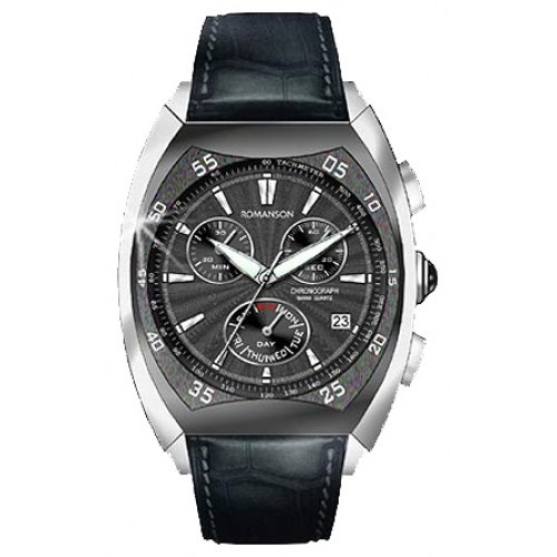 Часы Romanson DL4141HMW(BK)