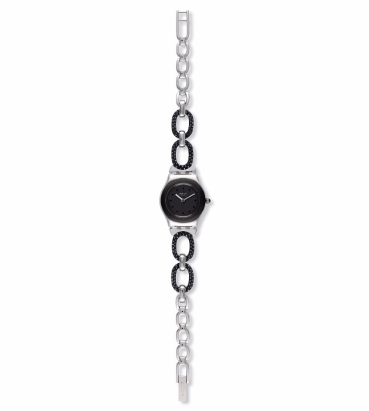 Часы Swatch BLACK GLITTER YSS293G