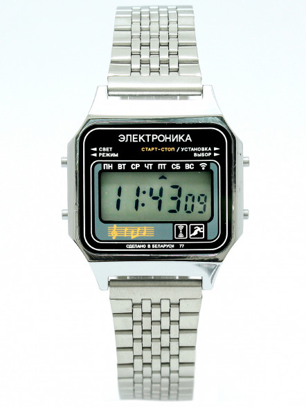 Часы Электроника 77А хр Арт.1184